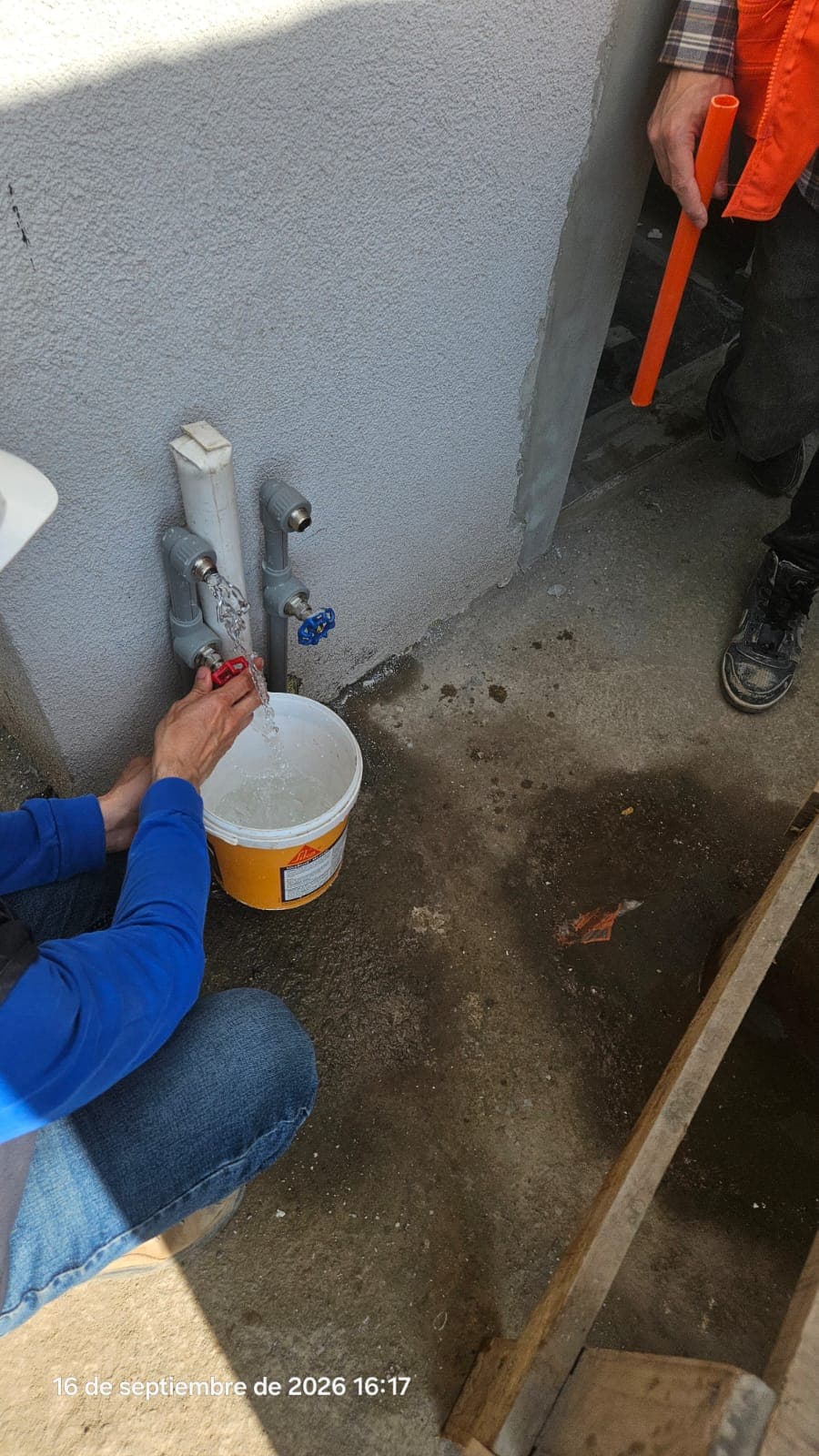 Pruebas de presión hidrostática en tuberías de agua potable